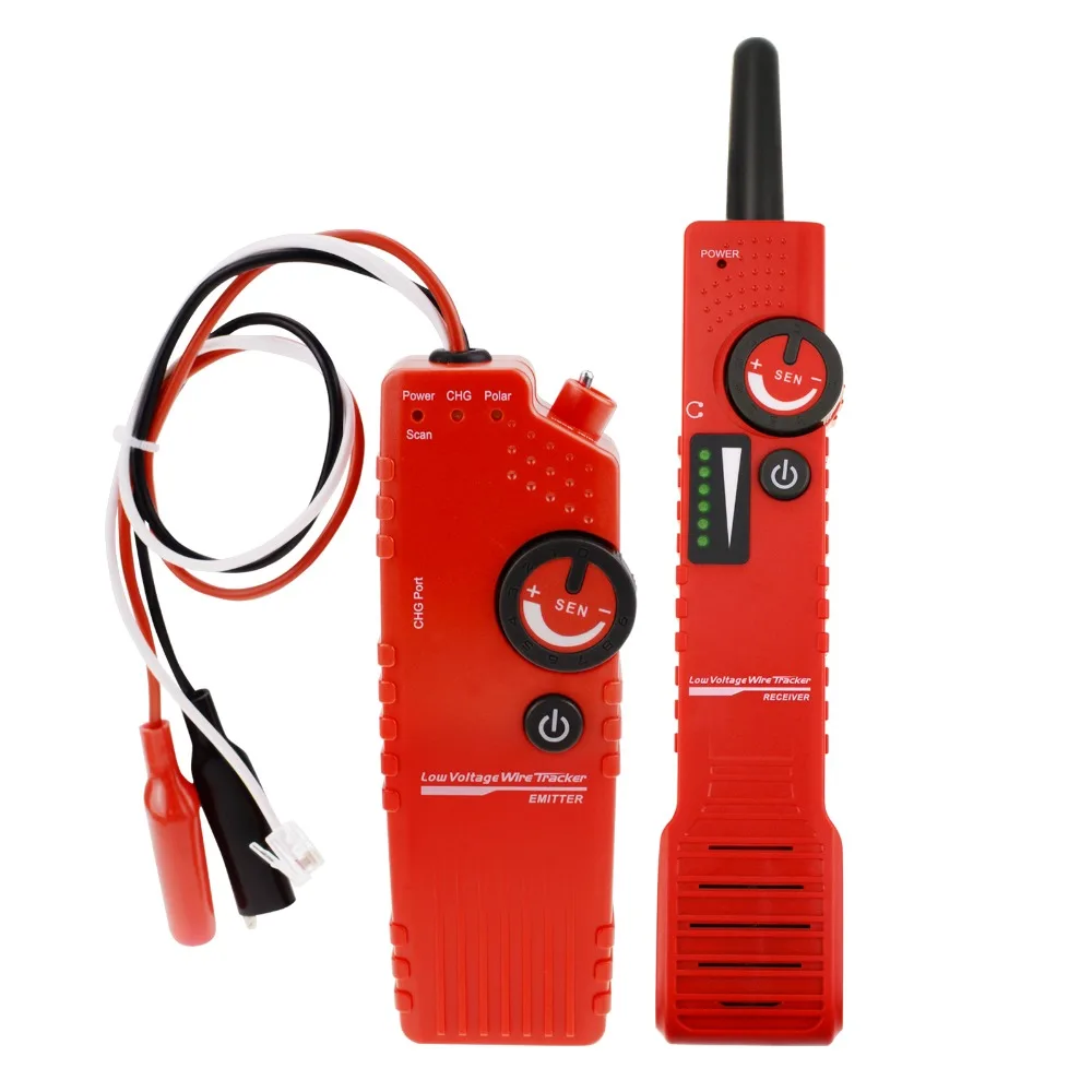 Cable Tracker Detector Tester for low Voltage with Polarity Test