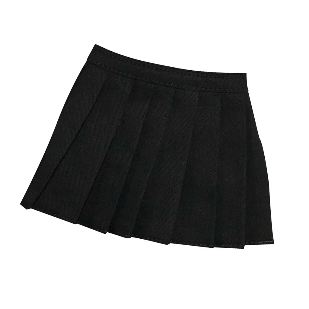 1/6 Scale Plaid Mini Skirt Schoolgirl Short Dress Pants for CY CG  Kumik