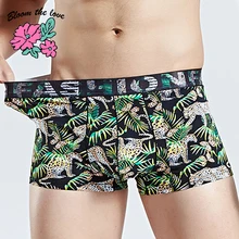 [Bloom the love] Новинка, боксеры, мужское нижнее белье, мужские шелковые трусы, мужские трусы, мужские боксеры, трусы, боксеры, шорты,, размер L-3XL, 0325