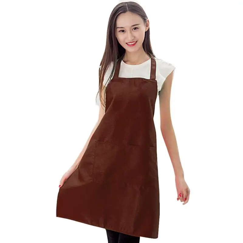 Buy Kitchen Aprons Thicken Polyester Blend Cooking