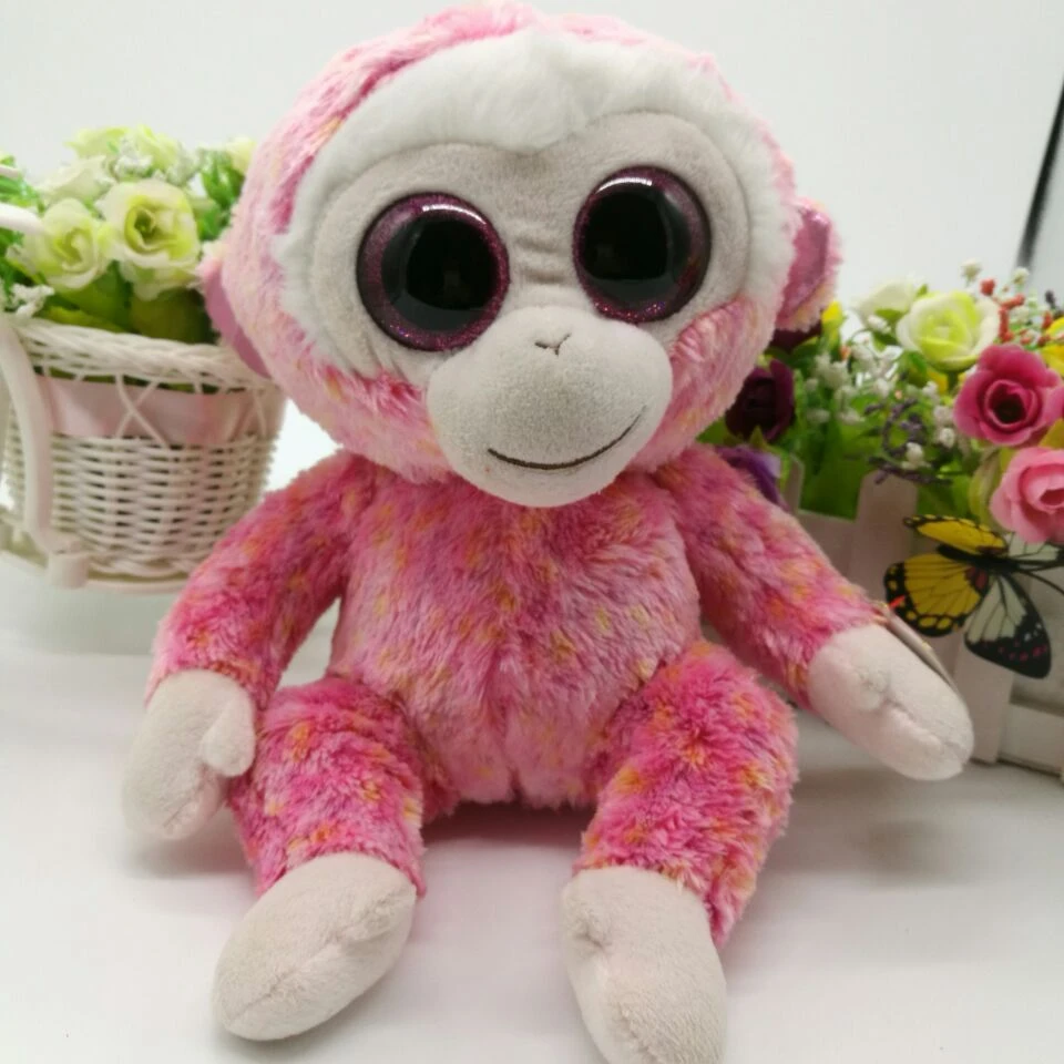 red monkey beanie baby