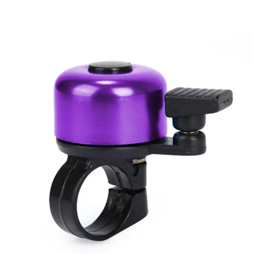 Велосипедный звонок, аксессуары для велоспорта, защитное кольцо для велосипеда, велосипедный звонок, автоматический Звонок, свисток, звуковой сигнал - Цвет: Purple