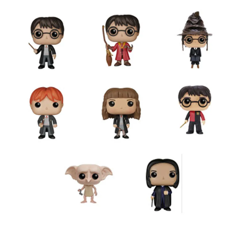 

New Harry Potter And The Philosopher's Stone 10 Cm Snape Doppy Action Figures PVC Model Birthday Christmas Gifts Car Decoration