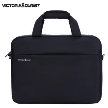 VICTORIATOURIST 15.6 inch laptop shoulder bag men/men nylon crossbody bag / mens business bag/handbag for men/v7009 black