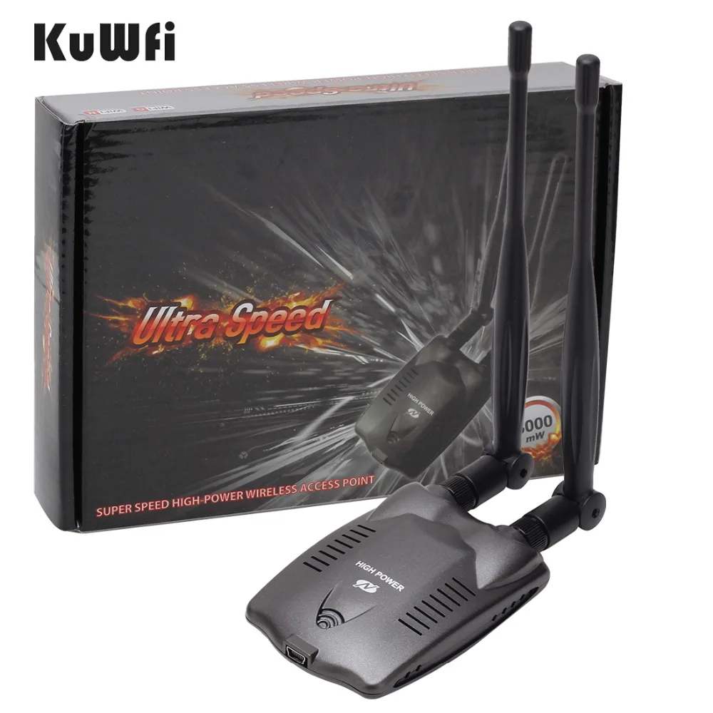 Blueway N9100 Wireless USB Wifi Adapter 150Mbps Ralink 3070L With 2 ...