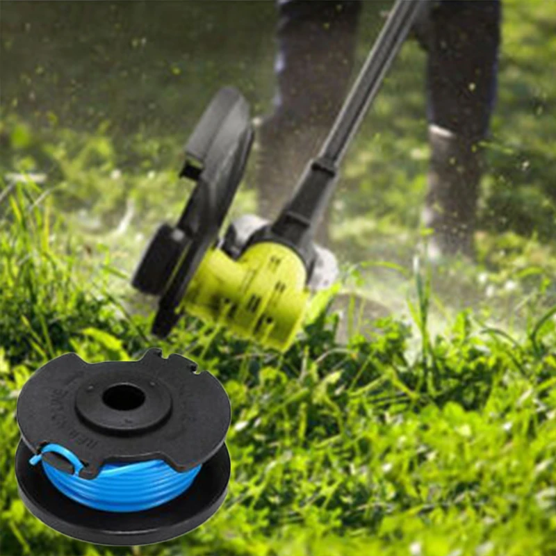 Катушка шнур 1 65 мм * 3 м 2 шт. синий для Ryobi One + AC14RL3A триммер сменная часть резак