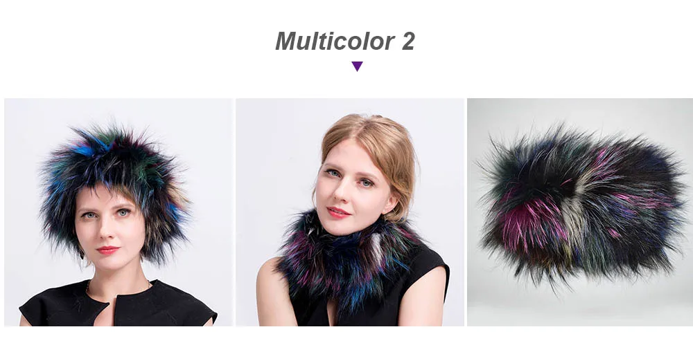 fox fur headband color 1