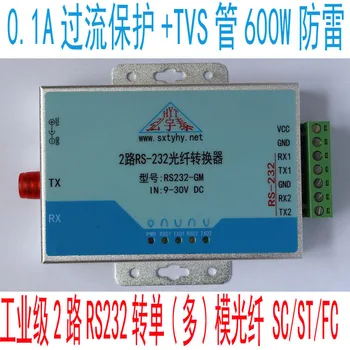 

Industrial Control Level Single(Multimode) Single Fiber Serial Port Optical Fiber 2-way RS232 to Optical Fiber Transceiver FC Sc