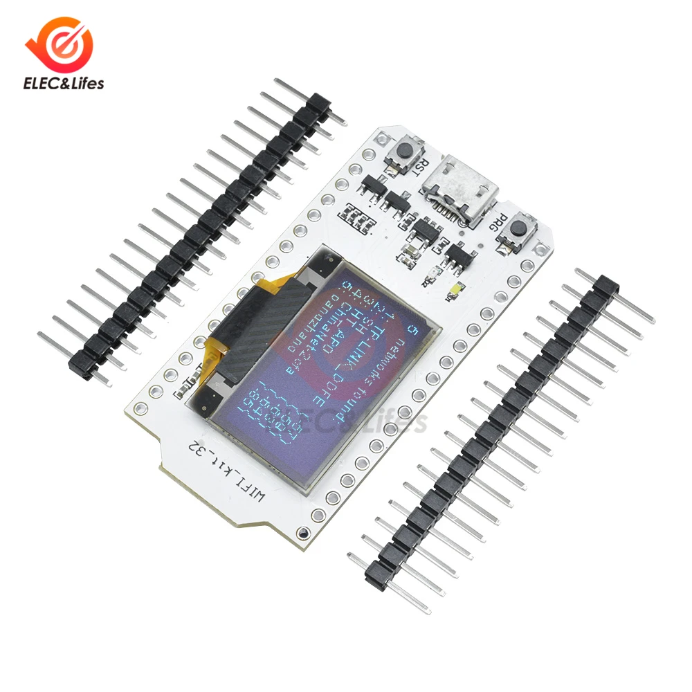 0,96 дюймов синий OLED ESP32 серийный WiFi комплект беспроводной Bluetooth макетная плата CP2102 ESP32 Интернет вещей плата для Arduino