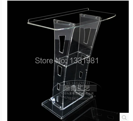 Hot sellingAcrylic Desktop Lectern / Acrylic Church Podiums / Acrylic Pulpit