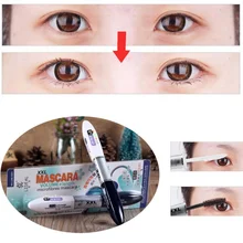 Новейшая Водонепроницаемая 3D волокно Наращивание ресниц удлиняющая и подкручивающая тушь для ресниц Косметическая ручка