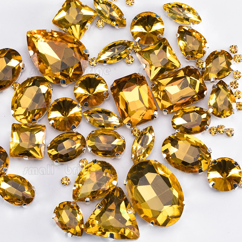 Mixed Size Sew On Rhinestone (2)