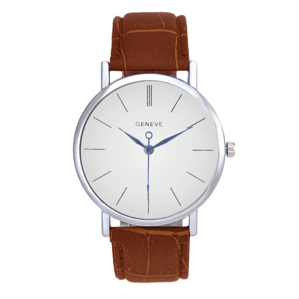 

Unisex Band Analog Quartz Business Wrist Watch Coffee Men Wristwatch Gifts Male Clock Hours Relogio Masculino Gifts Clock