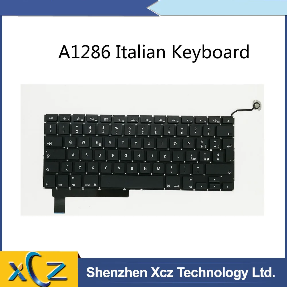 Новая клавиатура A1286 для MacBook Pro 15 &quotA1286 итальянская электронная 2009 2010 2011 2012
