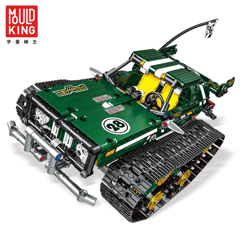 

MOULD KING 13026 High Speed Shock Absorber Crawler Overturner Car Building Blocks Remote Control Technic Children Gift Toy Brick