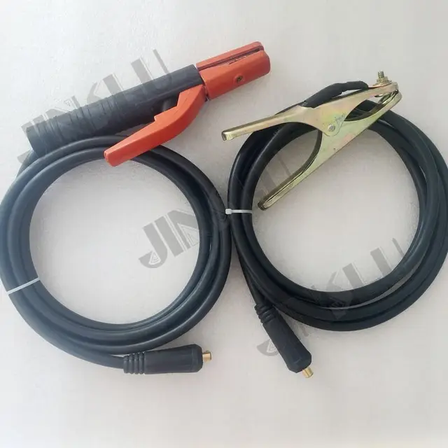 welding machine accessories 300 Amp electrode holder 3M cable+200 Amp