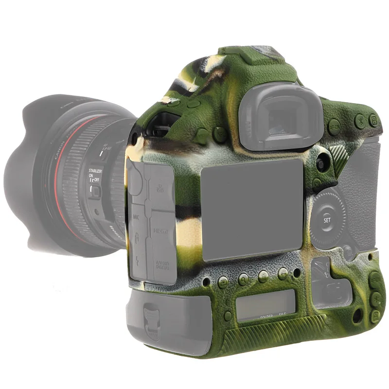 Легкий Чехол для Камеры LU защитный чехол CANON EOS 1DX камуфляж черный красный желтый
