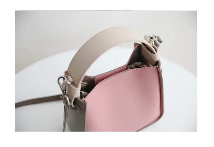 VENOF новые модные маленькие сумки-ведро для женщин контрастного цвета сумка через плечо роскошные сумки женские сумки дизайнерские для