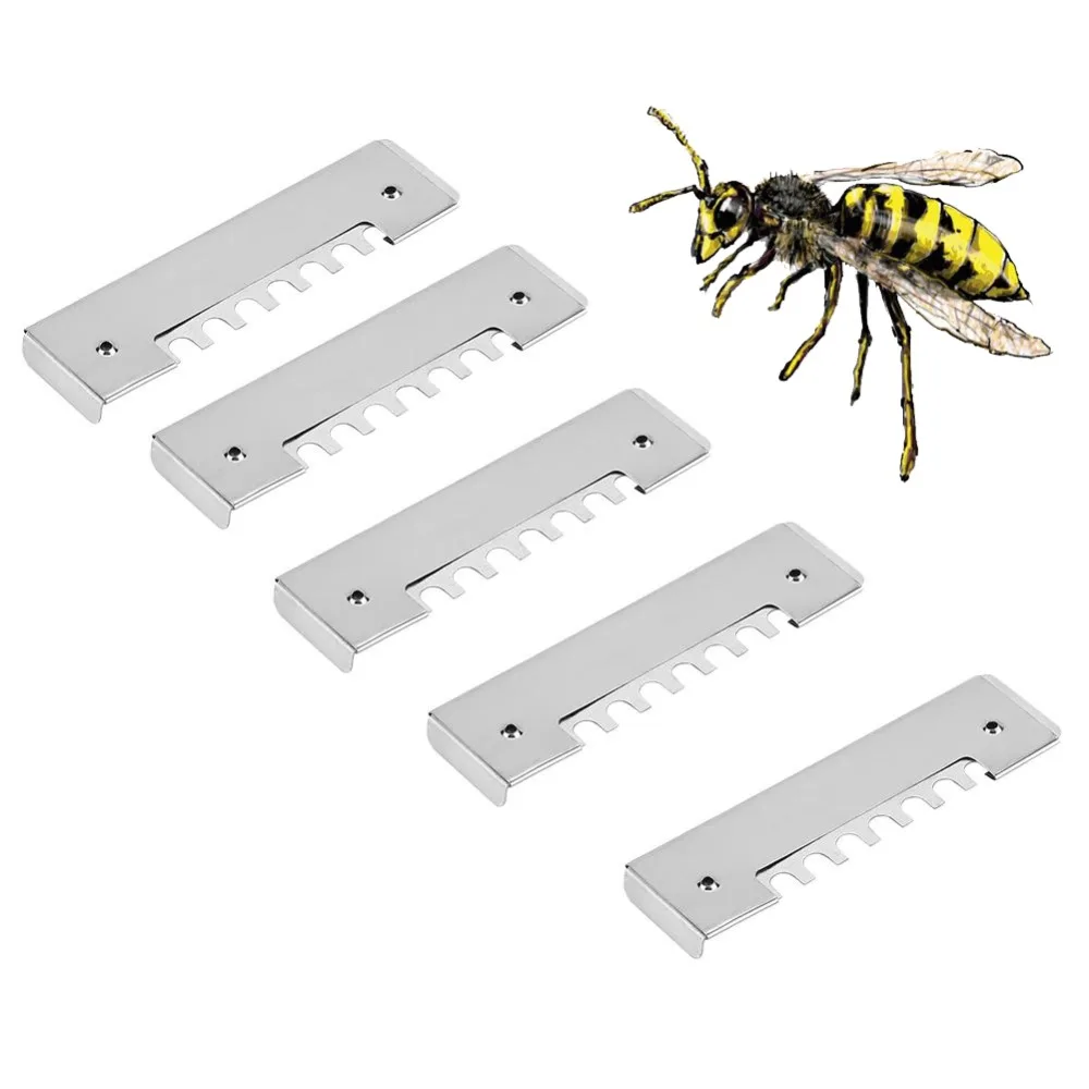Escape Bee Nest Piece Metal Beekeeping Tool Pratico Accessorio per api Balacoo Forniture per Apicoltura 2 Pezzi Multifunzione Beehive Door Sheet Anti