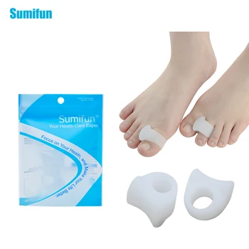 

2Pcs Bunion Toe Spreader Gel Hallux Valgus Corrector Alignment Separators Valgus Stretchers Protector Massager C135