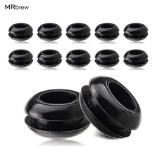 12 шт Airlock втулка, силиконовая крышка ферментера втулка для банок/Airlock/соломинки/пластиковые крышки ферментера ведра, 5/" OD& 3/8" ID