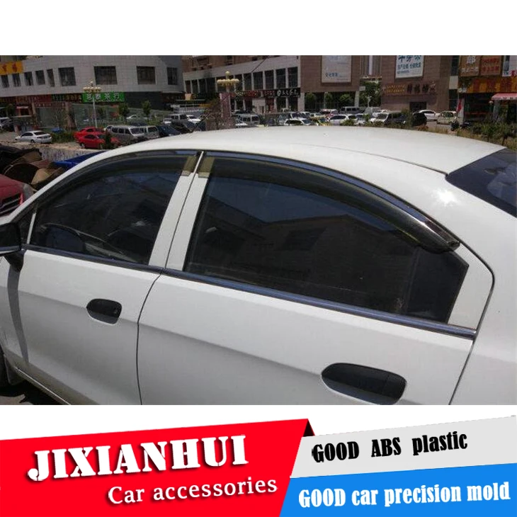 Для Chevrolet sail Window козырек для 2010-2014 Vent Shades солнцезащитный дефлектор от дождя 4