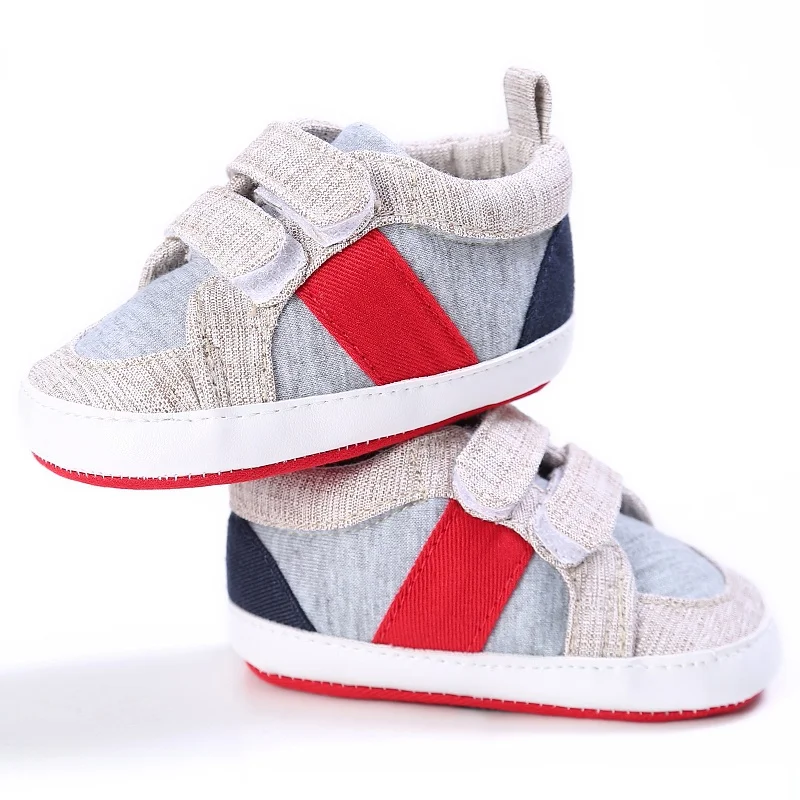 Niños zapatos de algodón de fondo suave Prewlkers niño Vestido Infantil zapatillas de deporte casuales para niños de 0-18 m Niños zapatos de algodón de fondo suave Prewlkers niño Vestido Infantil zapatillas de deporte casuales para niños de 0-18 m