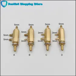 5 шт. Стоматологическая педаль управления клапан воздушный клапан для стоматологической ножной переключатель клапан стоматологическое