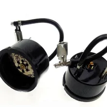 Черный пластиковый корпус перегрузки тепловой защитный Стартер для 1/6HP холодильник 1 шт