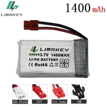 1400 мАч 3,7 в lipo Батарея для SYMA X5 X5S X5C X5SC X5SH X5SW M18 H5P HQ898B HQ859B H11D H11C T64 T04 T05 F28 F29 T56 T57 Батарея