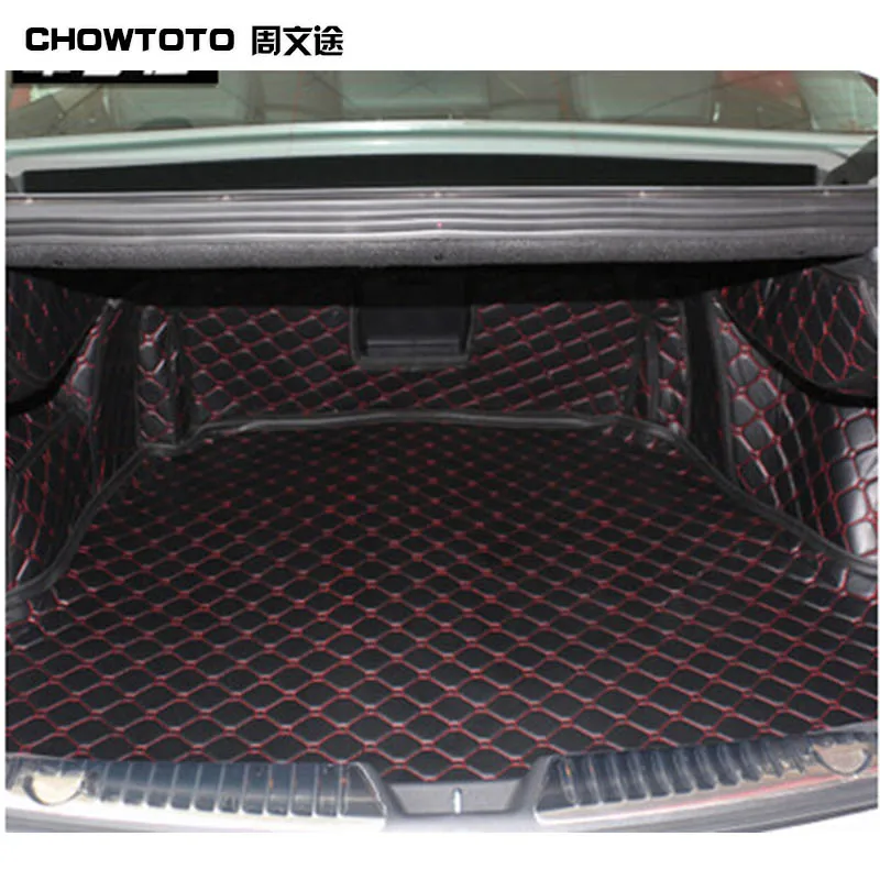 

CHOWTOTO AA Special car trunk mats for KIA Cadenza durable waterproof luggage carpets for Cadenza 2011-2014 a