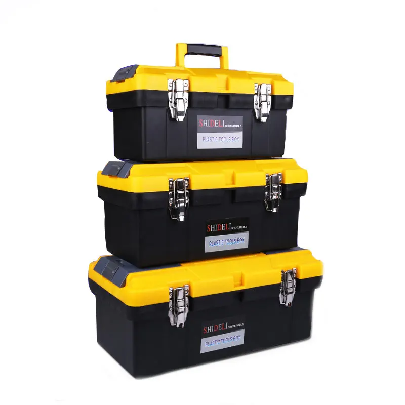 14 17 20 INCH ABS Plastic Portable Tool Box Car Repair Tools Box Multi Function Toolbox Storage