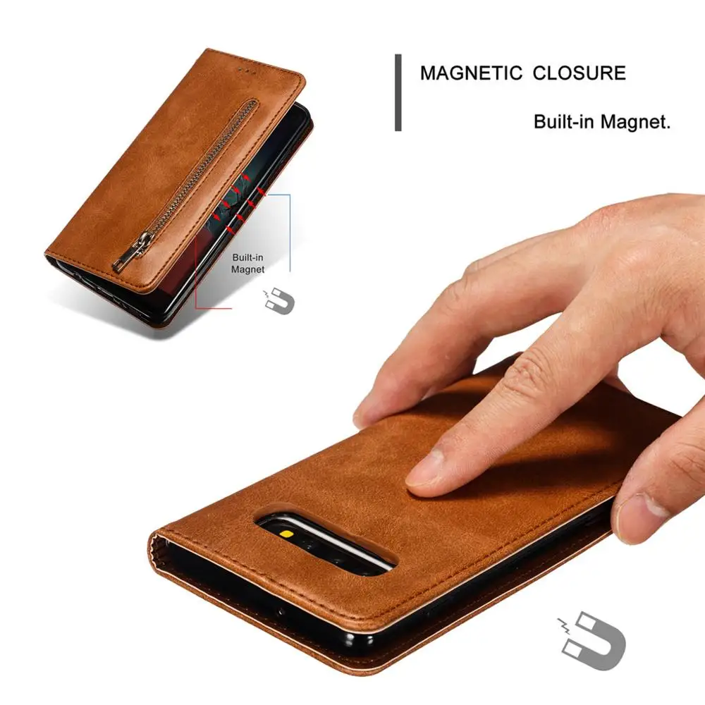 

for Samsung Galaxy Note 9 8 S10 S10e S9 S8 S7 A8 A6 A7 A10 A20 A30 A40 A50 A70 M20 M10 J3 J5 J7 J8 J6 J4 Flip Cover Case Leather