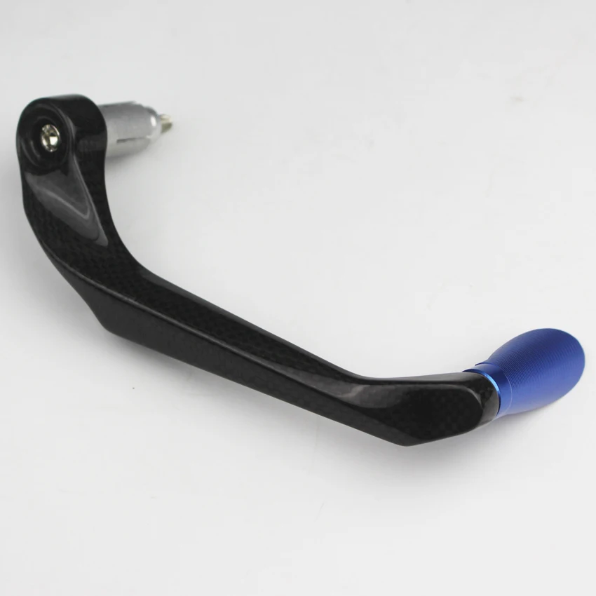 Carbon fiber+Aluminum Motorcycle hand Protect Guard System Brake Clutch Levers Protector Falling Protection For Honda Suzuki