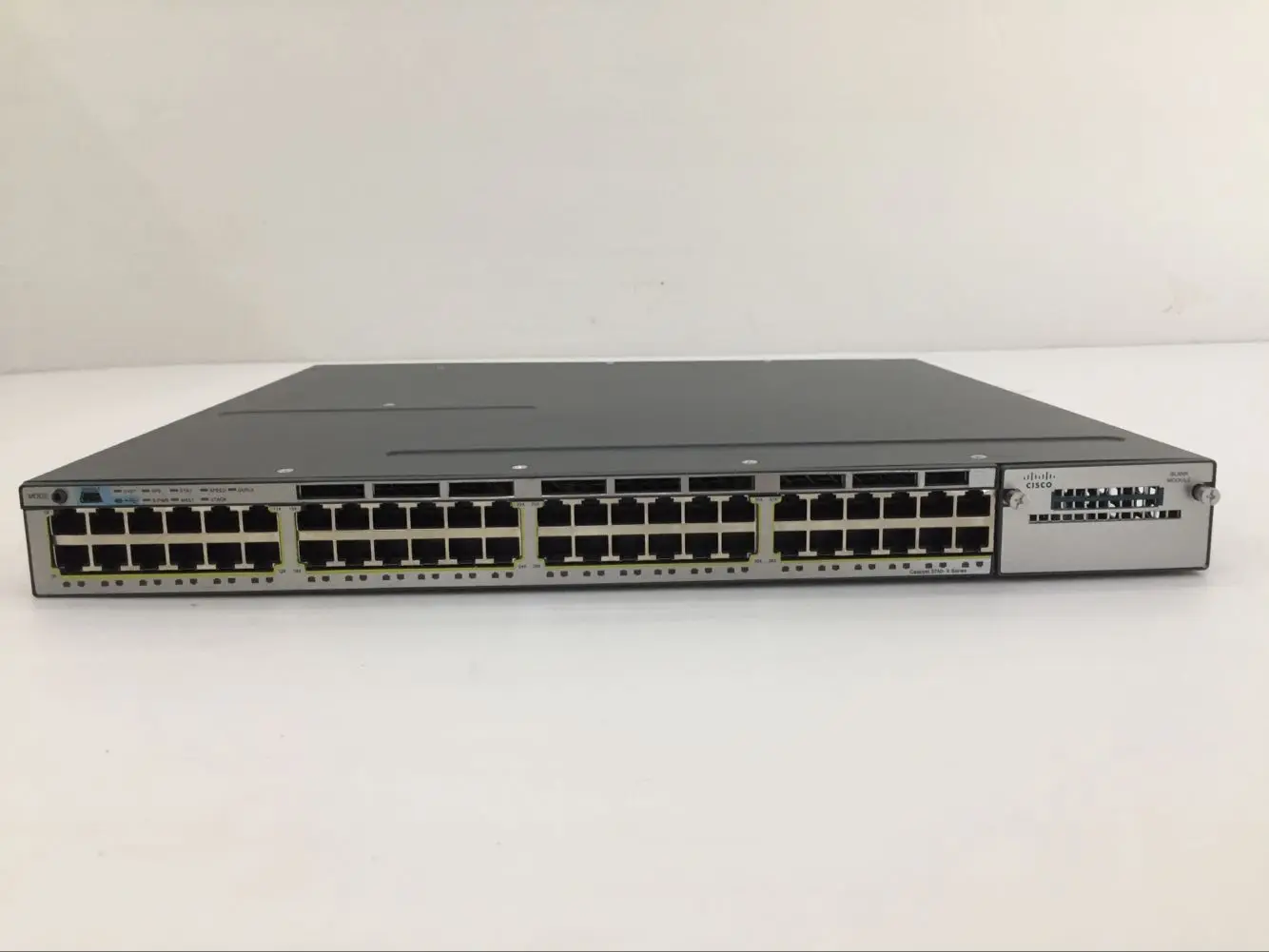 Герметичный WS-C3750X-48P-S катализатор C3750X 48 порт PoE гигабитный Ethernet коммутатор