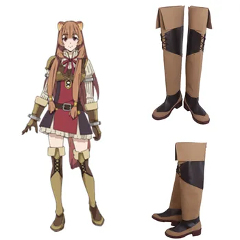 

2019 new Japanese anime The Rising of the Shield Hero Raphtalia Cosplay Raphtalia shoes Cosplay Custom Halloween cartoon shoes