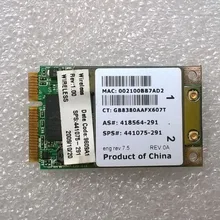 BCM9411MCG 802.11a/b/g мини PCI адаптер для 2510p серии, sps 441075-001 441075-002