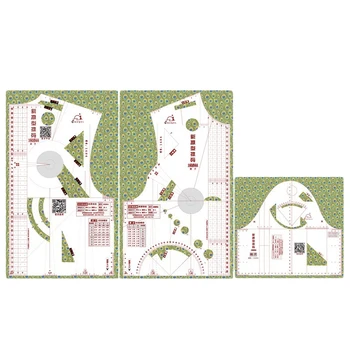 

1:1 Fashion Cloth Design Ruler Crop Mold School Student Teaching Apparel Drawing Template Garment Prototype Ruler