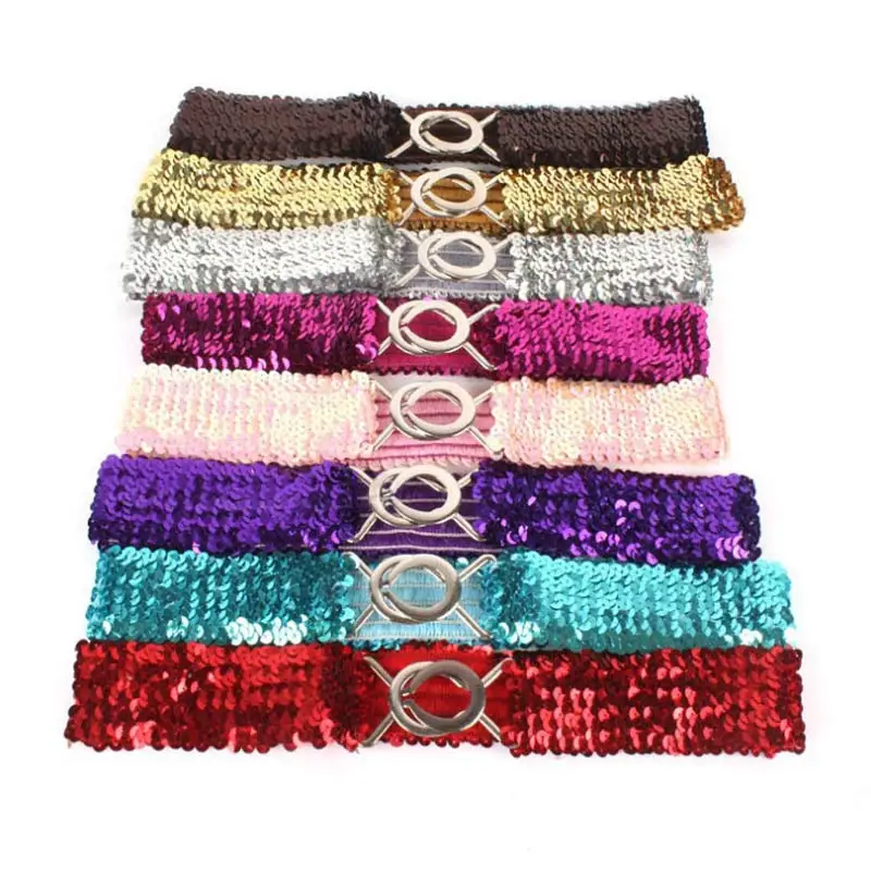 

ladies belt 7CM wide elastic band/women's fashion glitter elastic band/gold and silver elastic belt/skirt belt waist cover