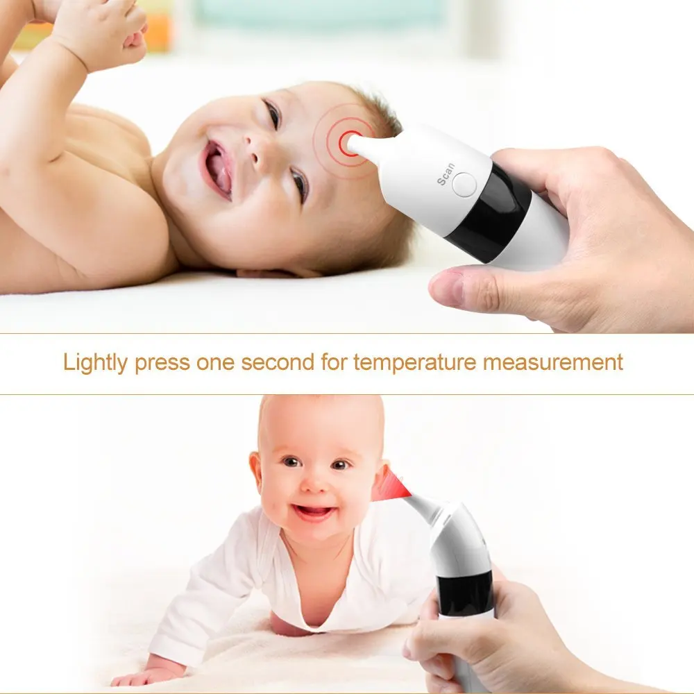 GL спецодежда медицинская бытовой ЖК дисплей цифровой инфракрасный Лоб уха термометр ребенка температура лихорадка здоровья Termometro для Д