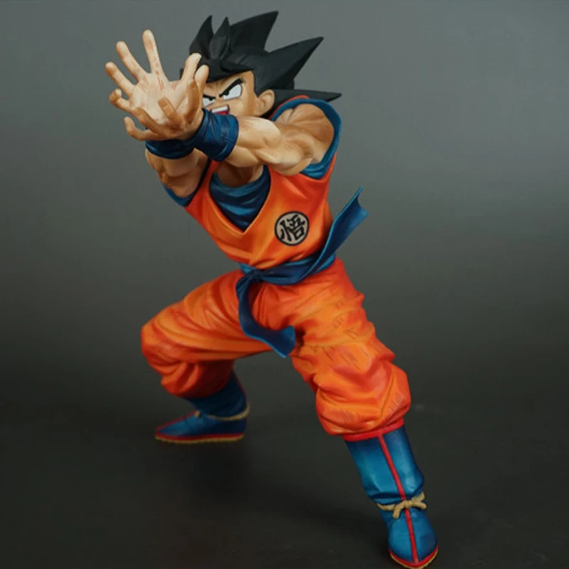 18 см аниме Dragon Ball Z Son Goku фигурки Ударная Волна Супер Saiyan Gokou ПВХ фигурка модель