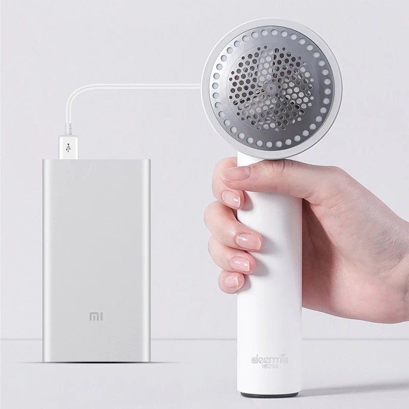 Xiaomi Deerma Lint приспособление для удаления волос триммер для удаления катышков свитер портативный 7000r/мин триммер с двигателем usb зарядка