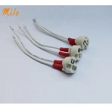 Силиконовый кабель GU5.3 MR11 MR16 ламповое гнездо, светодиодный потолочный светильник для помещений, Европейский регулировочный светильник