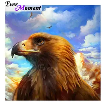 

Ever Moment Diamond Painting Handmade Full Square Drill Eagle Picture Of Rhinestone Decoration For Home Diamond Embroidery 3F430