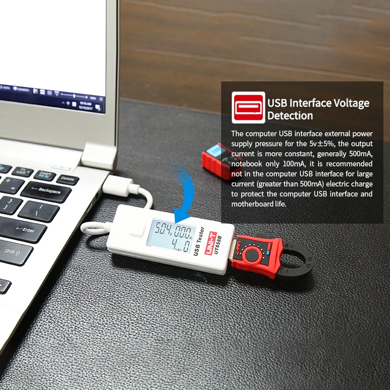USB тестер для телефона компьютера устройство измерения напряжения и силы тока