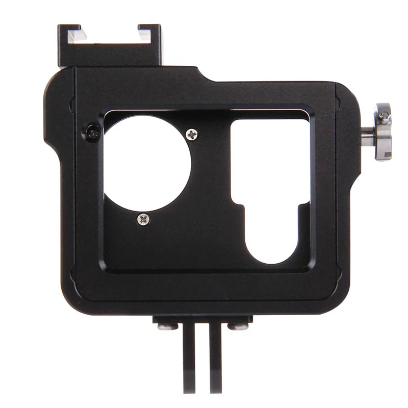  Aluminum Alloy cage Protective Housing Case Cover  Metal frame with lens cap for GoPro HERO4 Sports action camera accessories (17)