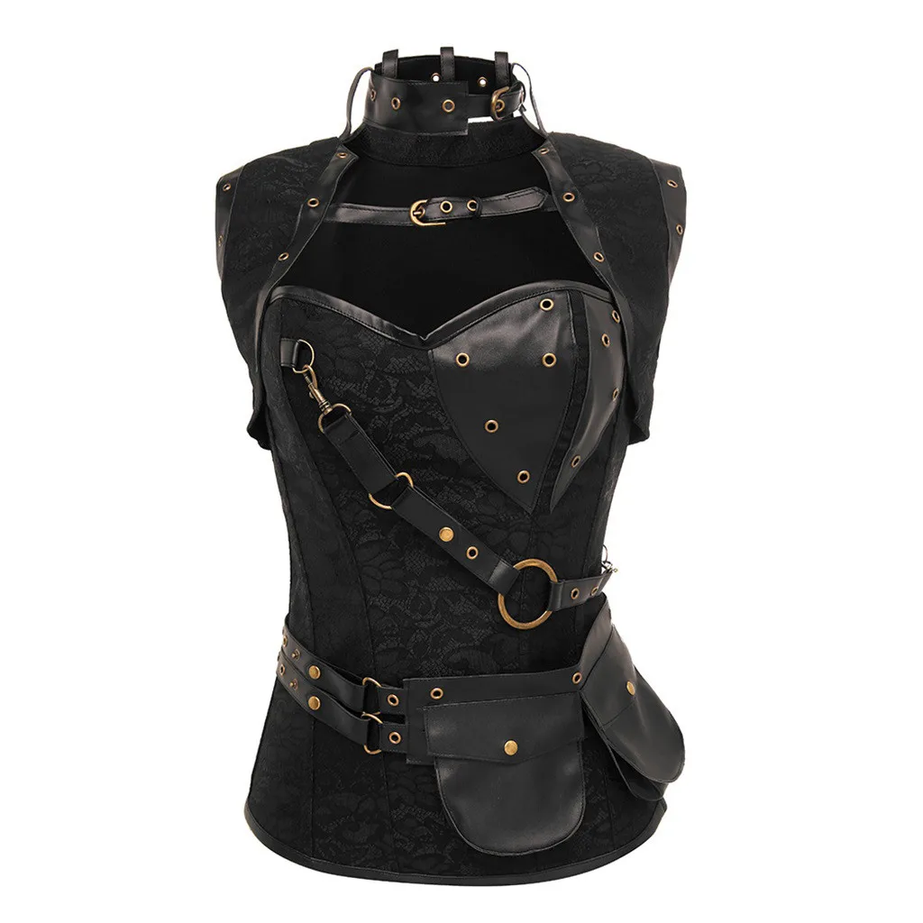 

YOUYEDIAN women fashions style retro underbust shapers ladies leather waist belt trainer corsets shapewear body short shape#g50