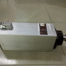 Четырехтактный двигатель с воздушные охлаждением квадратный шпиндель мотор 18000 об/мин 5KW 380 V 9.8A 300 Гц ER25 MD65-18ZF-5.0 для деревообработки, Новинка