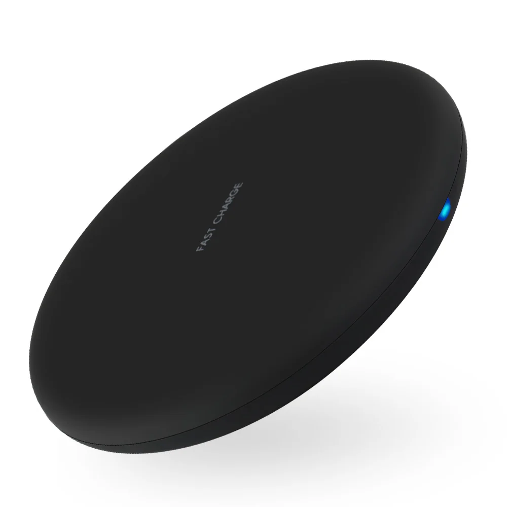 

Qi Sans wireless Charger Pour for iPhone 8 X XR XS Max QC3.0 10 w Rapide Charge for Samsung S9 s8 Note 8 9 S7 USB Charger