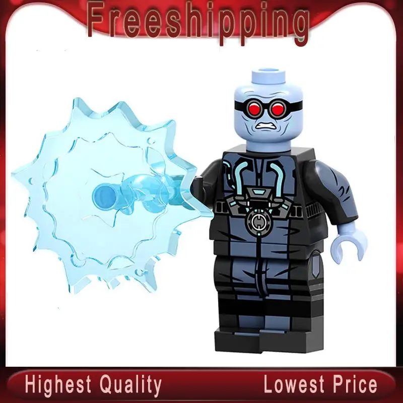 

Single Sale Super Heroes Building Blocks Victor Fires Catwoman Riddler Bricks Action Figures Toys For Children PG1623